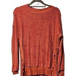 Aerie chilled out split hem oversized sweatshirt size XS